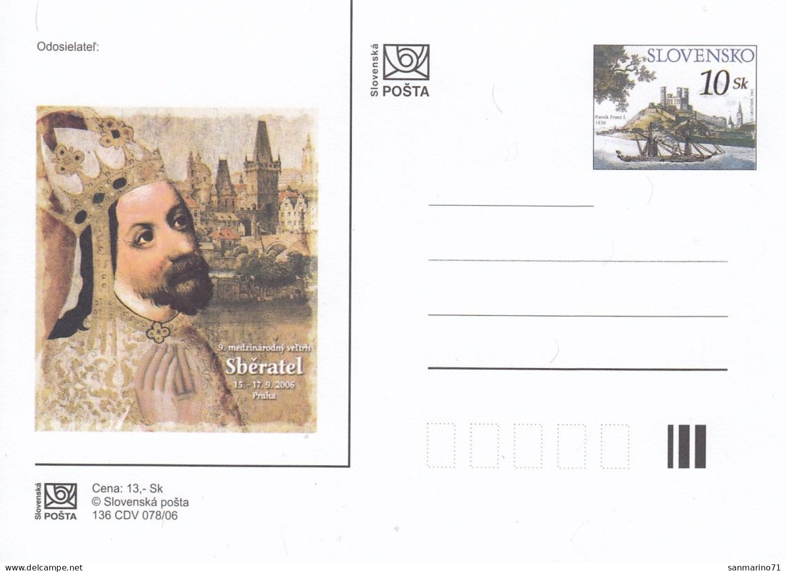 SLOVAKIA Postal Stationery 8 - Andere & Zonder Classificatie