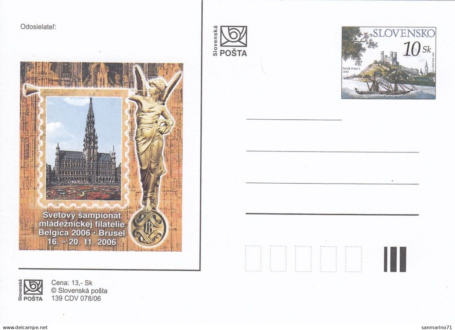 SLOVAKIA Postal Stationery 9 - Sonstige & Ohne Zuordnung