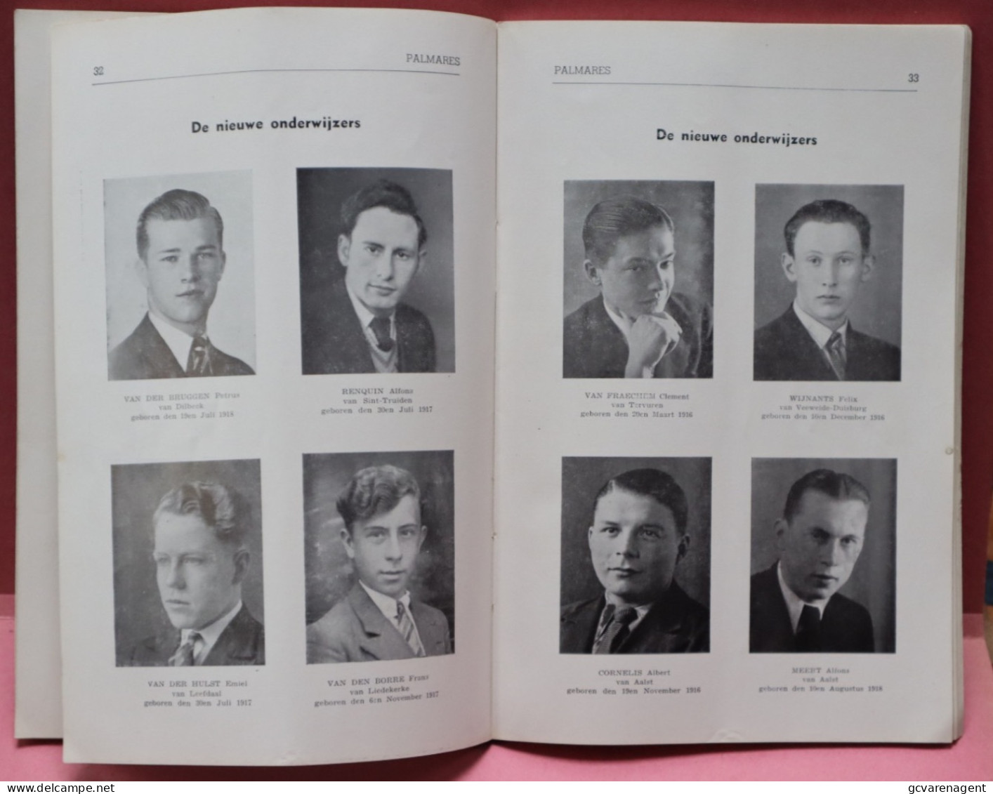 1936-1937  PALMARES NORMAALSCHOLEN SINT THOMAS  NIEUWLAND 198 BRUSSEL  - ZIE BESCHRIJF EN AFBEELDINGEN - Storia
