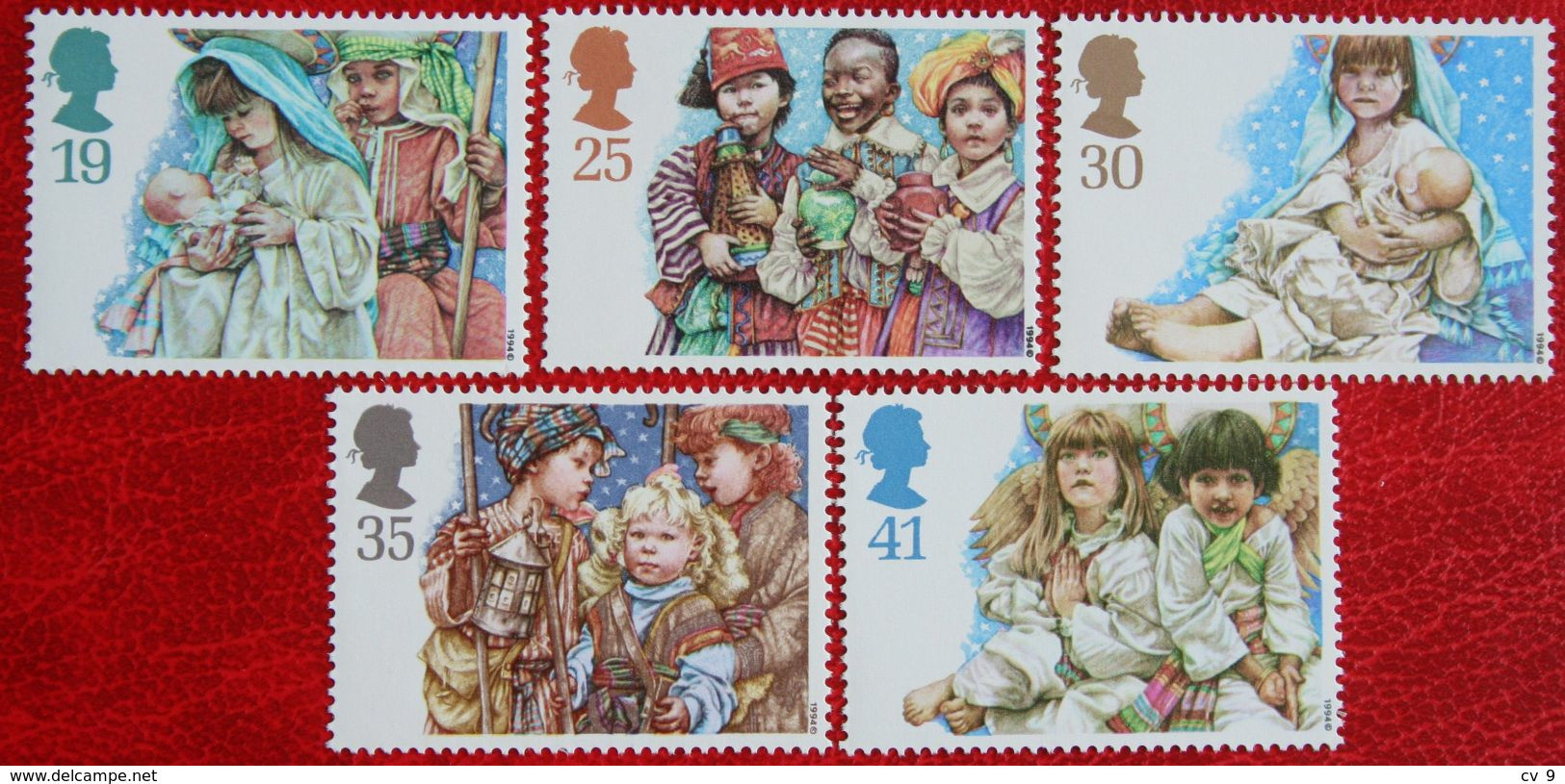 Natale Weihnachten Xmas Noel Kerst (Mi 1539-1543) 1994 POSTFRIS MNH ** ENGLAND GRANDE-BRETAGNE GB GREAT BRITAIN - Unused Stamps