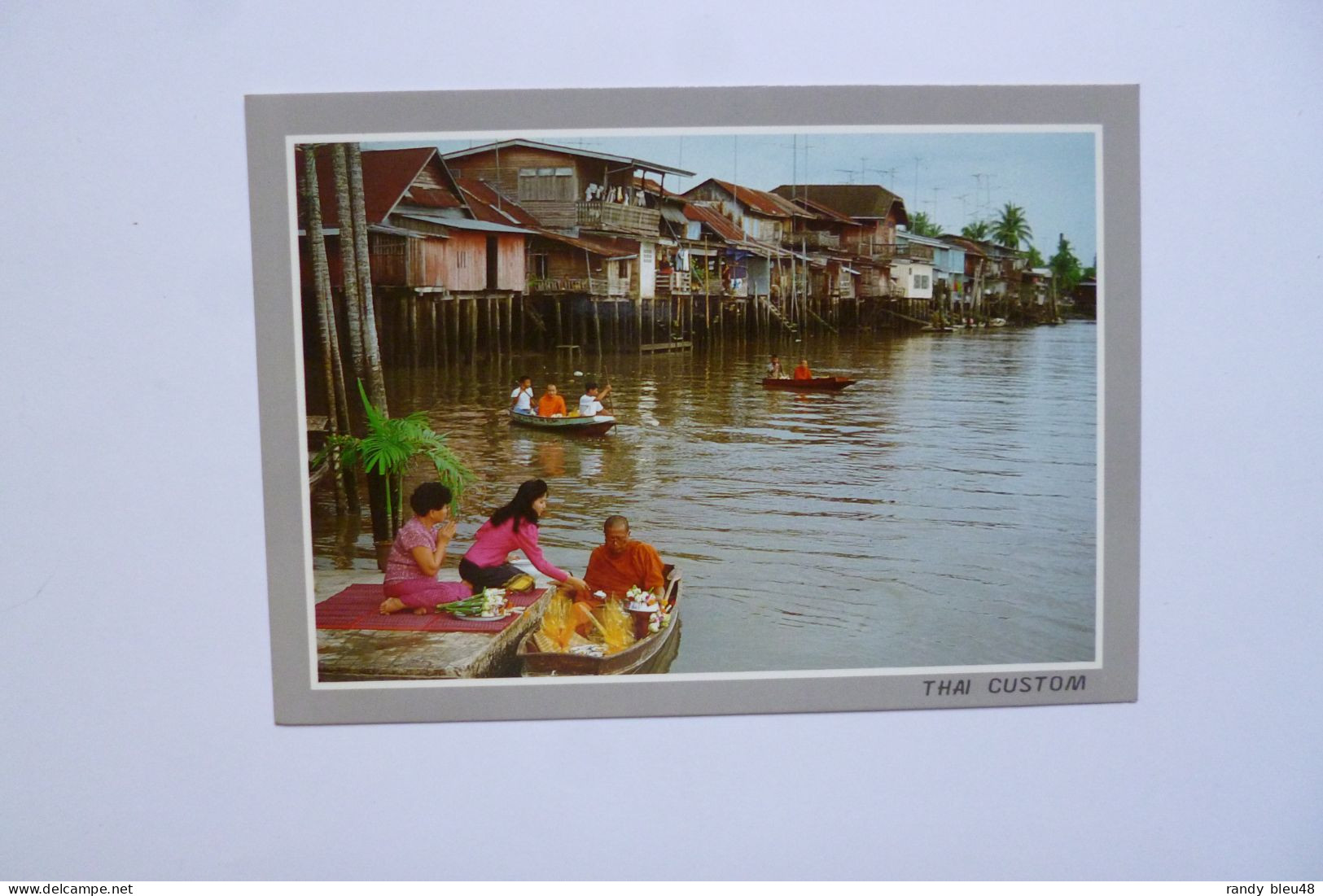 The Buddhists On The Boat   -   THAILAND  -  THAILANDE - Thailand