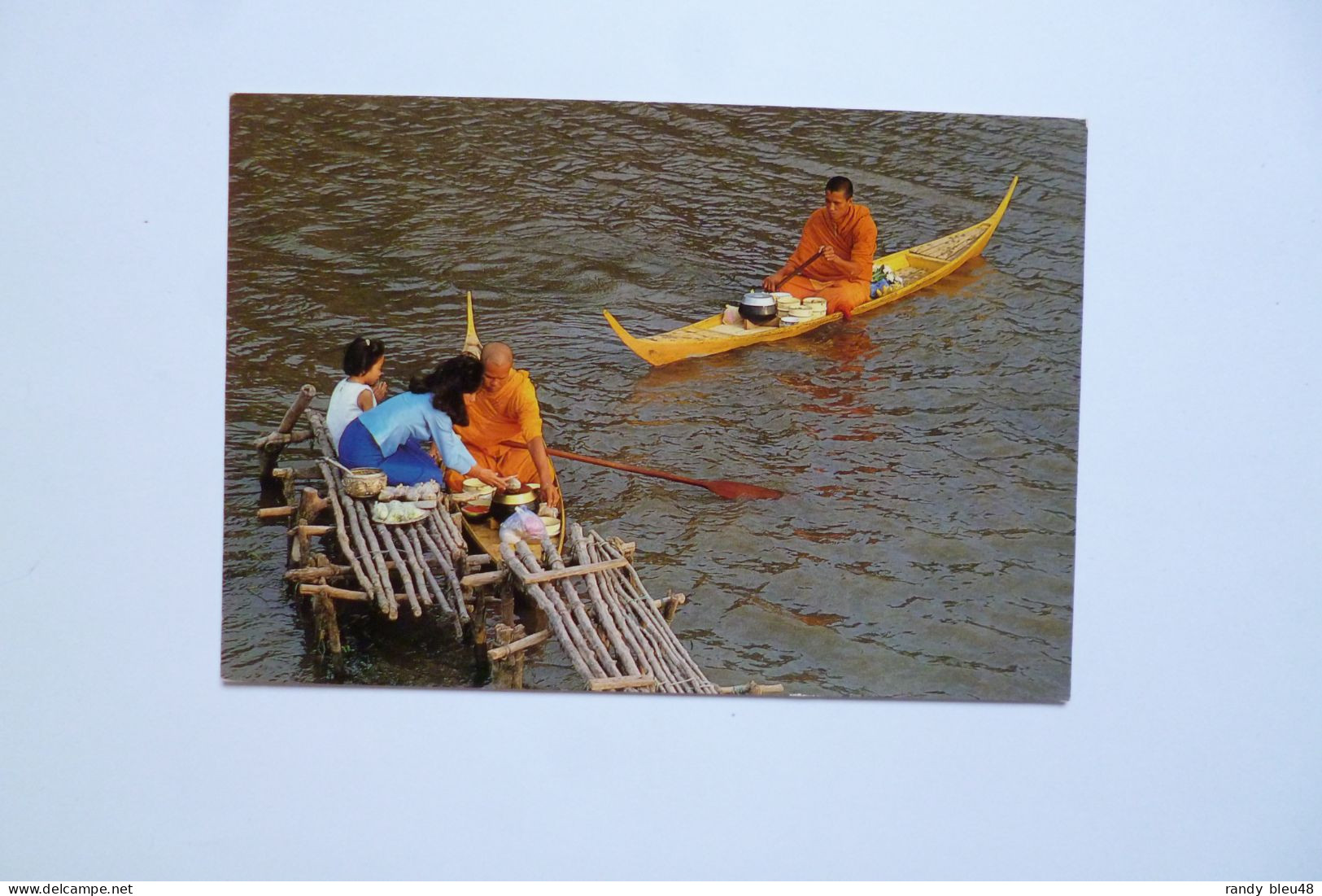 The Buddhists On The Boat   -   THAILAND  -  THAILANDE - Thaïlande