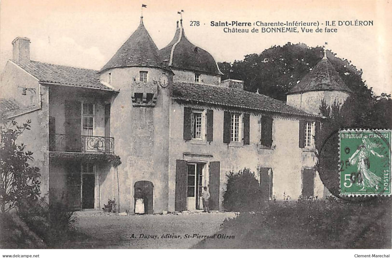 SAINT PIERRE - ILE D'OLERON - Château De BONNEMIE - Très Bon état - Saint-Pierre-d'Oleron
