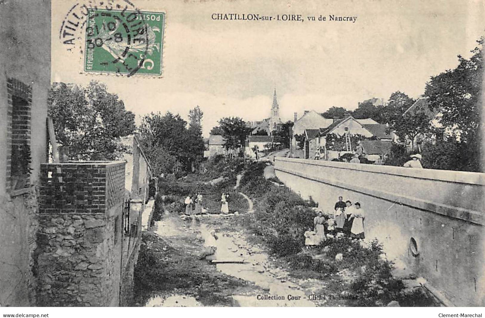 CHATILLON SUR LOIRE , Vu De Nancray - Collection Cour - Très Bon état - Chatillon Sur Loire