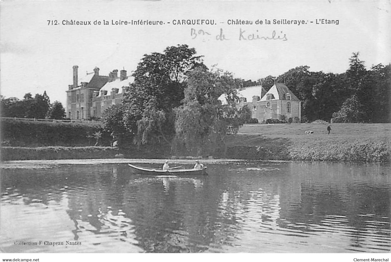 CARQUEFOU - Château De La Seilleraye - L'Etang - Très Bon état - Carquefou