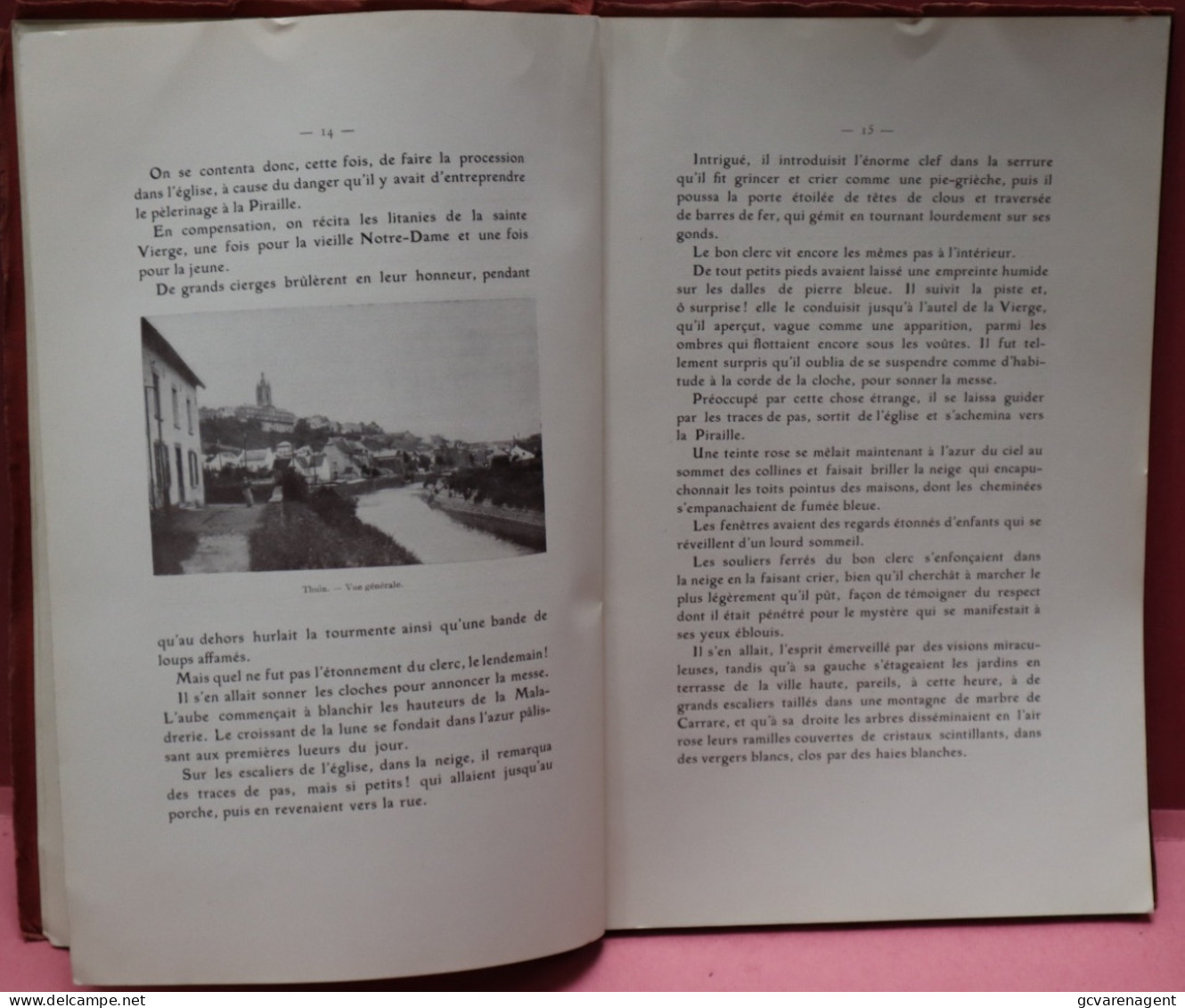 LA THUDINE GUIDE DE THUIN, LOBBES,AULNE,LANDELIES, MONTIGNIES , ST.CHRISTOPHE ET BEAUMO  - ZIE BESCHRIJF EN AFBEELDINGEN - Turismo