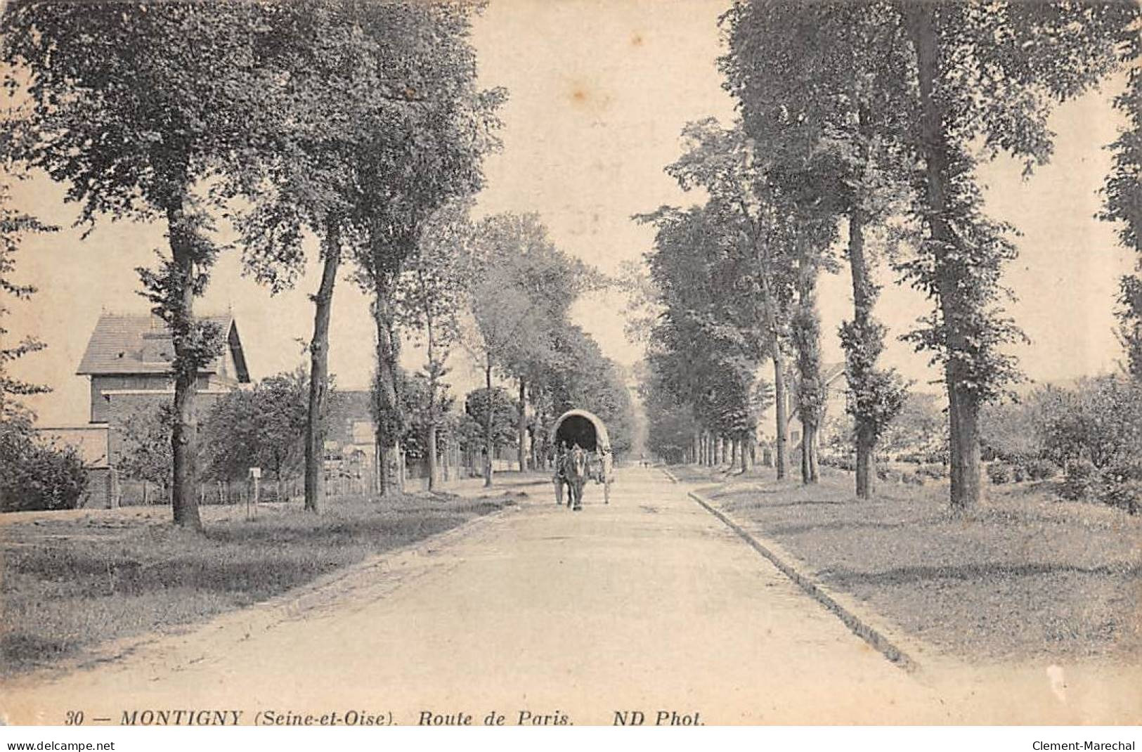 MONTIGNY - Route De Paris - état - Montigny Le Bretonneux