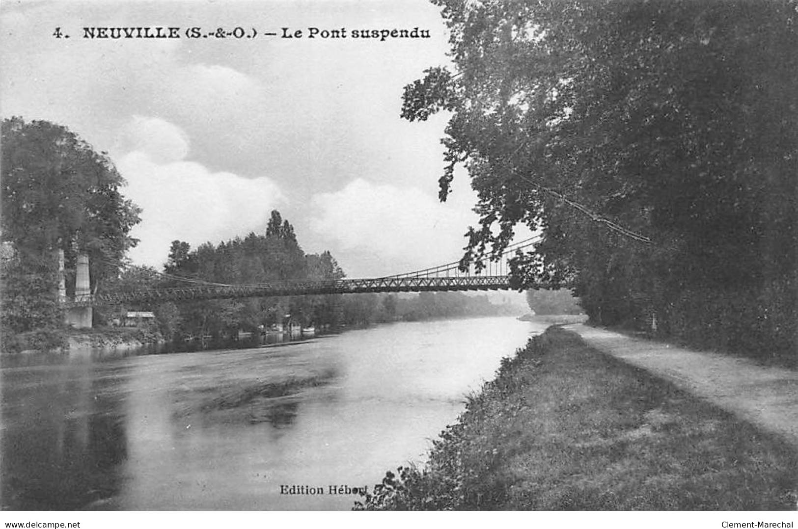 NEUVILLE - Le Pont Suspendu - Très Bon état - Neuville-sur-Oise