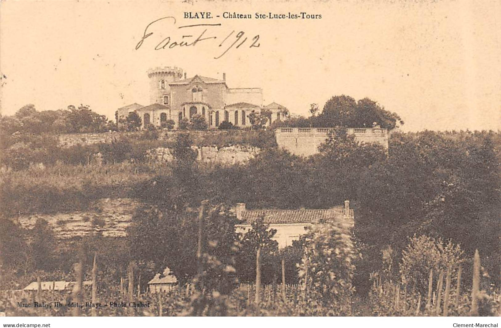 BLAYE - Château Sainte Luce Les Tours - Très Bon état - Blaye