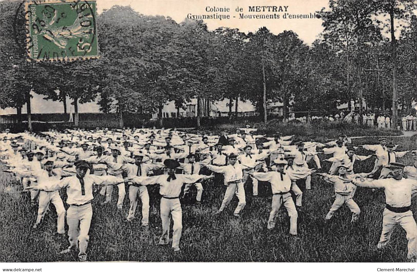 Colonie De METTRAY - Gymnastique - Mouvements D'ensemble - Très Bon état - Mettray