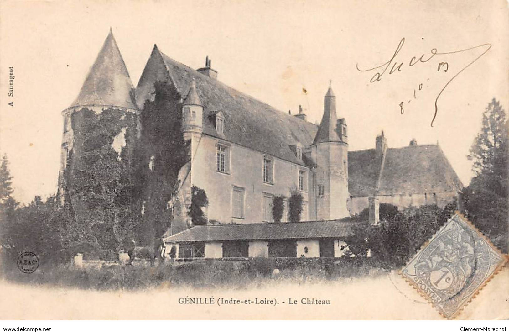 GENILLE - Le Château - Très Bon état - Genillé
