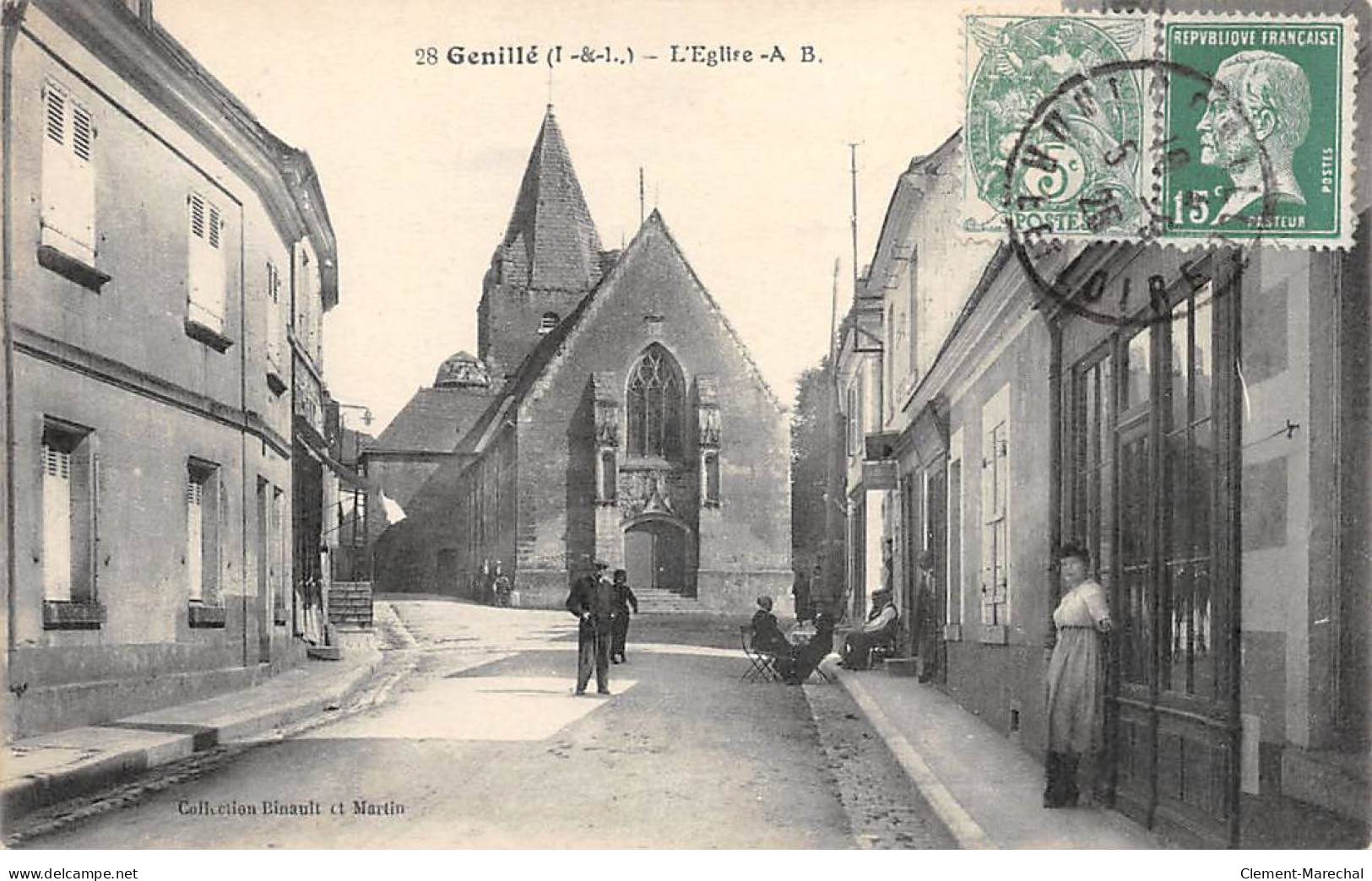 GENILLE - L'Eglise - Très Bon état - Genillé