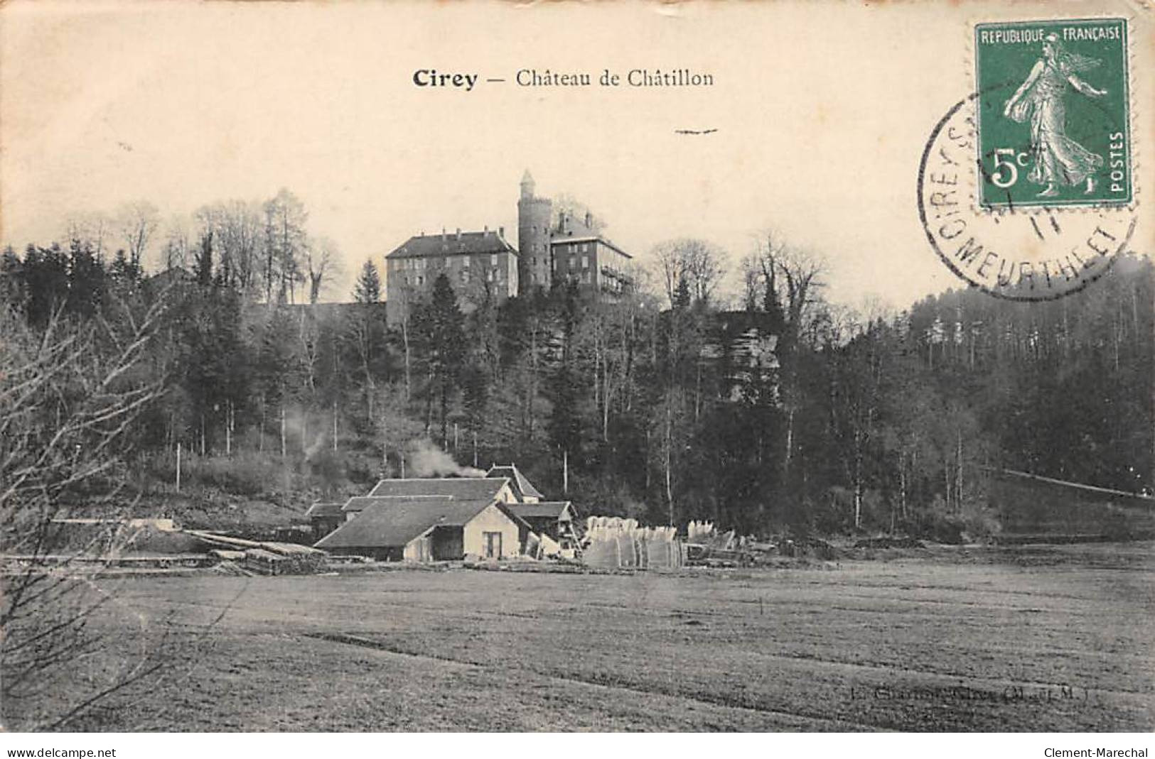 CIREY - Château De Châtillon - état - Cirey Sur Vezouze