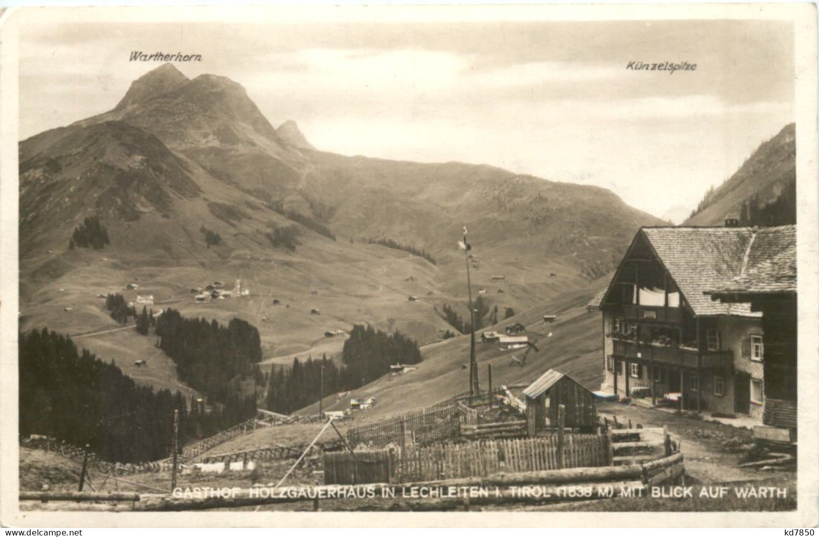 Gasthof Holzgauerhaus In Lechleiten In Tirol - Reutte