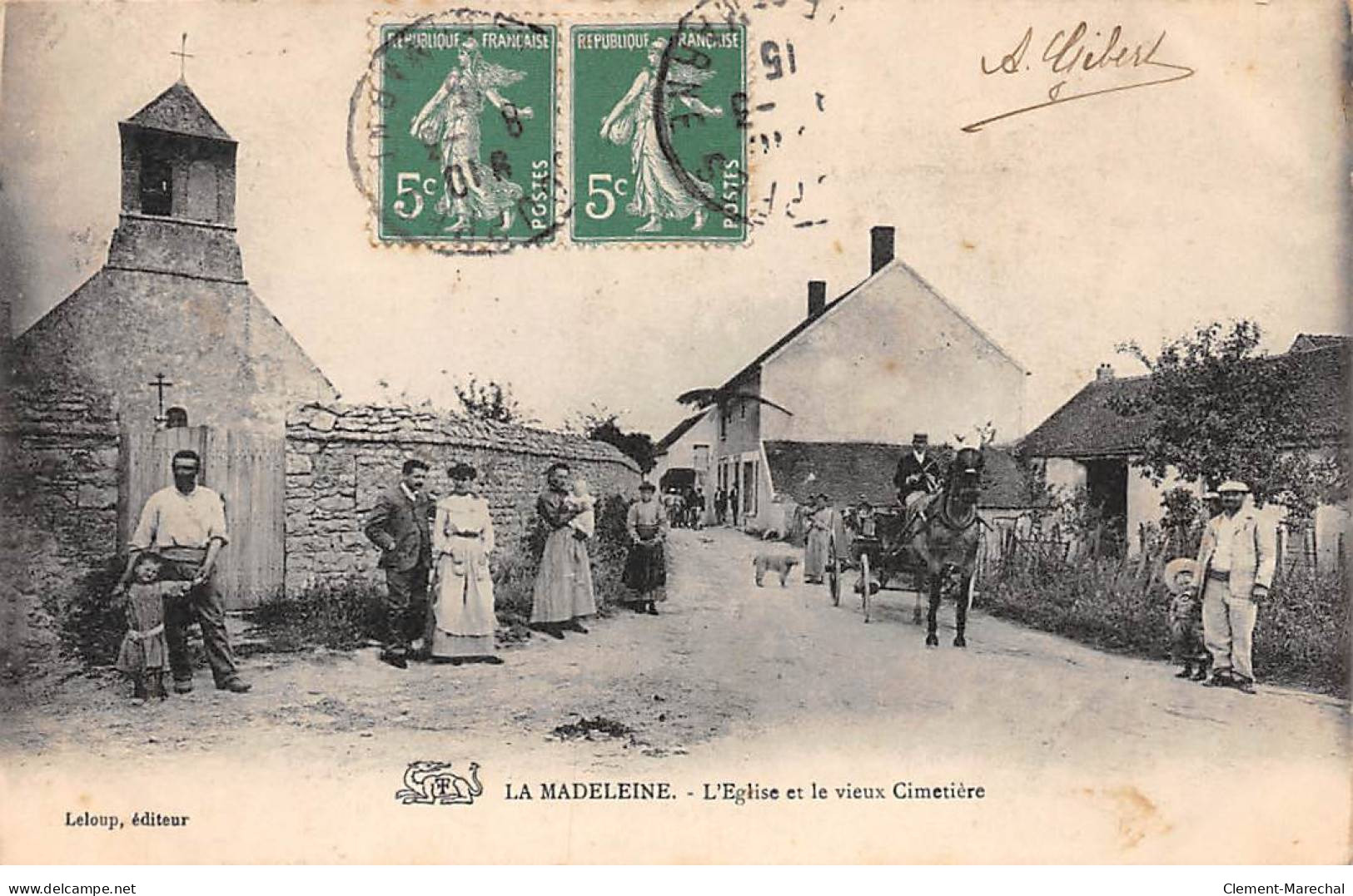 LA MADELEINE - L'Eglise Et Le Vieux Cimetière - Très Bon état - La Madeleine