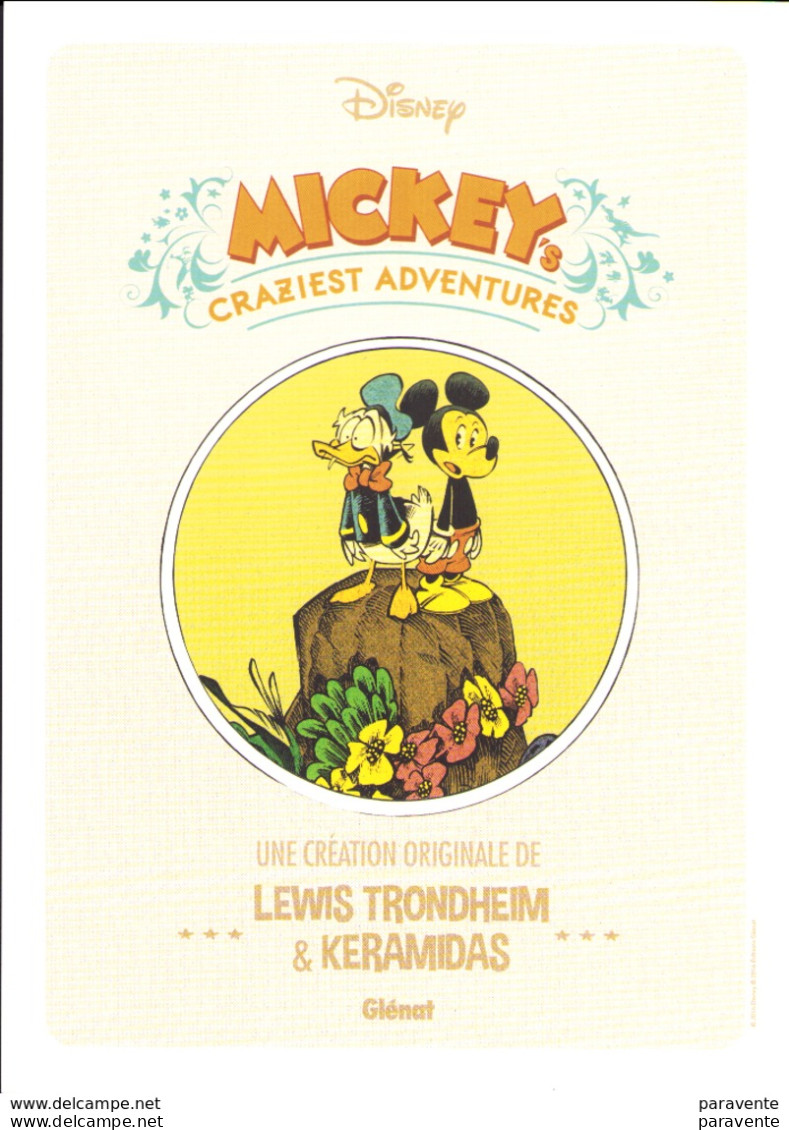 KERAMIDAS : Exlibris Pour MICKEY CRAZIEST AVENTURE - Künstler J - L