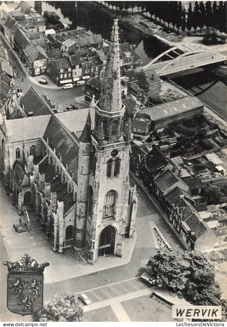 BELGIQUE - Wervik - Vue Générale De La Ville Et De L'église - Carte Postale - Wervik