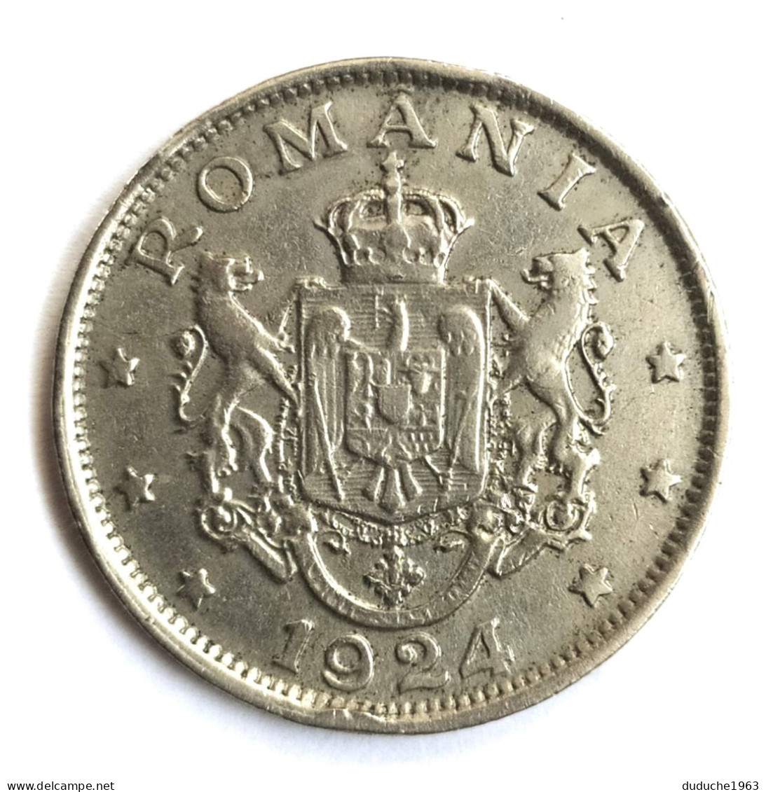 Roumanie - 2 Lei 1924 - Rumania