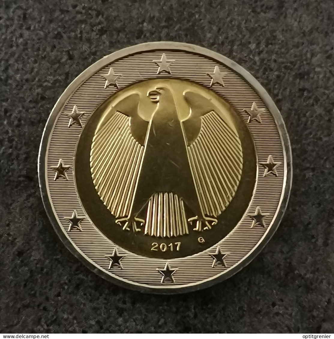 2 EURO 2017 G KARLSRUHE  ALLEMAGNE / GERMANY EUROS - Germania