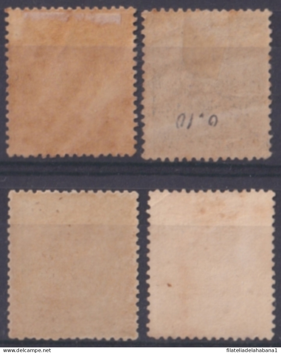 1871-153 CUBA SPAIN ANTILLES 1871 REPUBLICA 12 ½ C- 1pta COMPLETE SET.  - Vorphilatelie