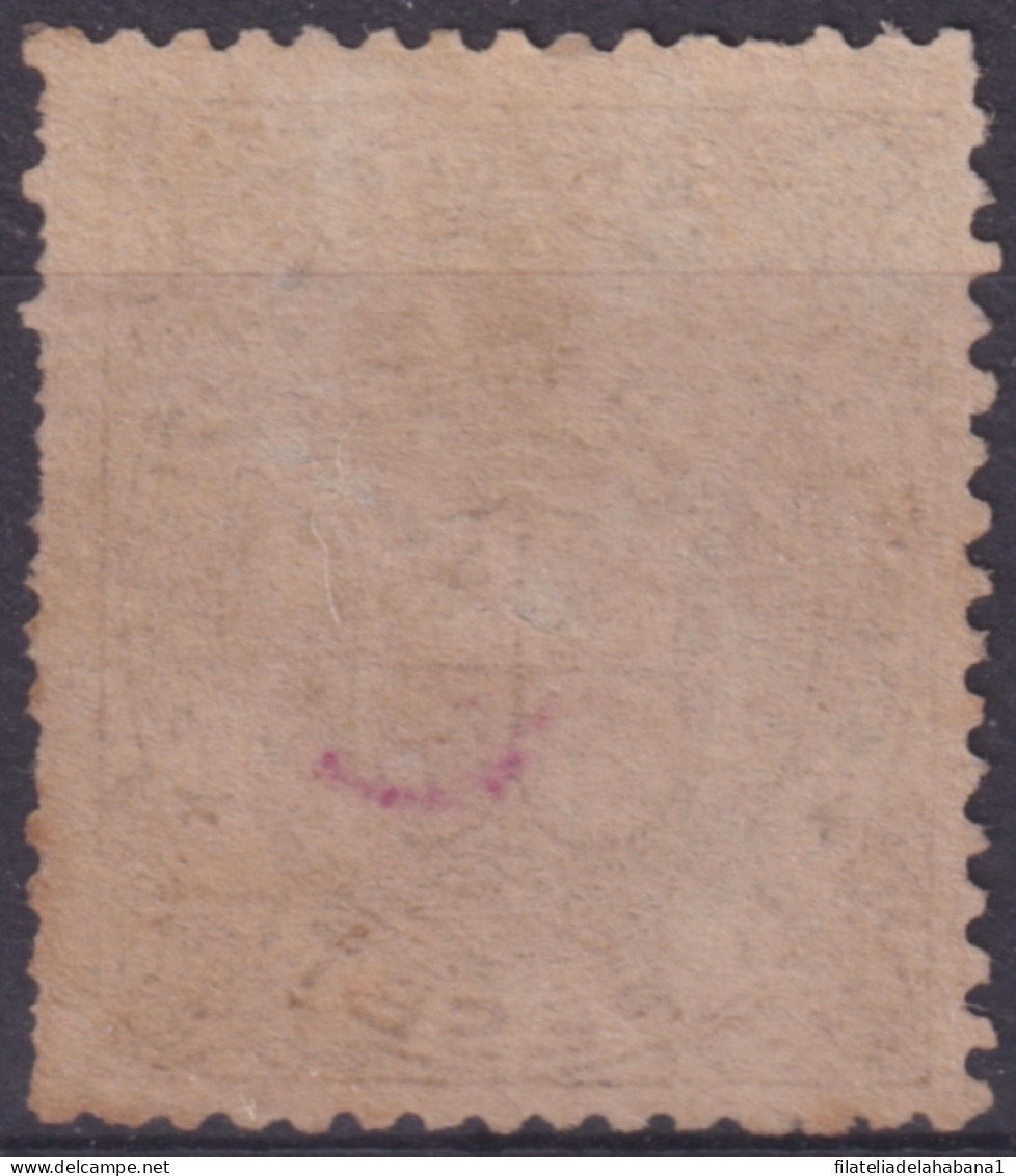 1870-114 CUBA SPAIN TELEGRAPH Ed.12 1870 REPUBLICA 1pta 1870 A 1871.  - Voorfilatelie