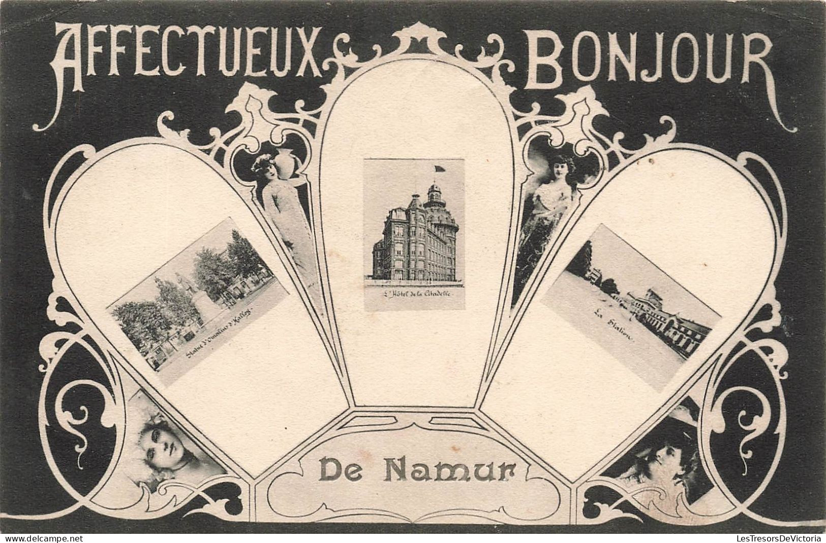 BELGIQUE - Affectueux Bonjour De Namur - Multi-vues De Différents Endroits  - Carte Postale Ancienne - Autres & Non Classés