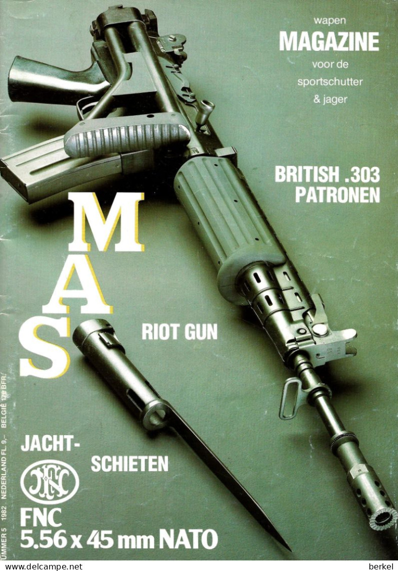 JACHT RIOT GUN VOOR SPORTSCHUTTER  EN JAGER 1982  BLADZIJDE  83 - Other & Unclassified
