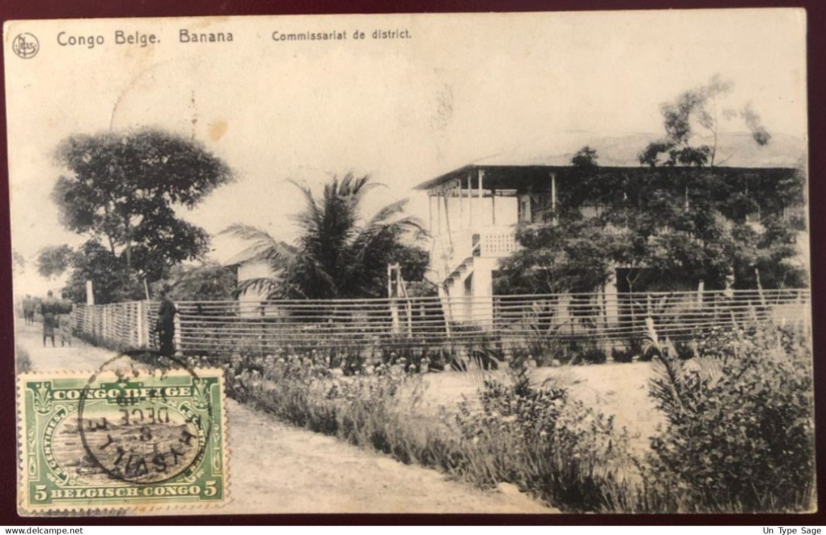 Congo Belge, Divers Sur CPA TAD THYSVILLE 8.12.1913 - (N336) - Cartas & Documentos