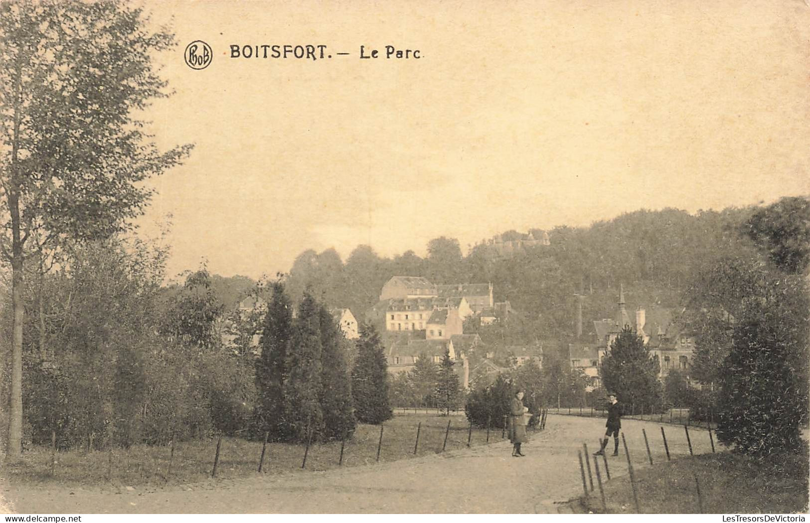 BELGIQUE - Boitsfort - Vue Sur Le Parc - Vue Générale - Vue Au Loin De La Ville - Carte Postale Ancienne - Watermaal-Bosvoorde - Watermael-Boitsfort