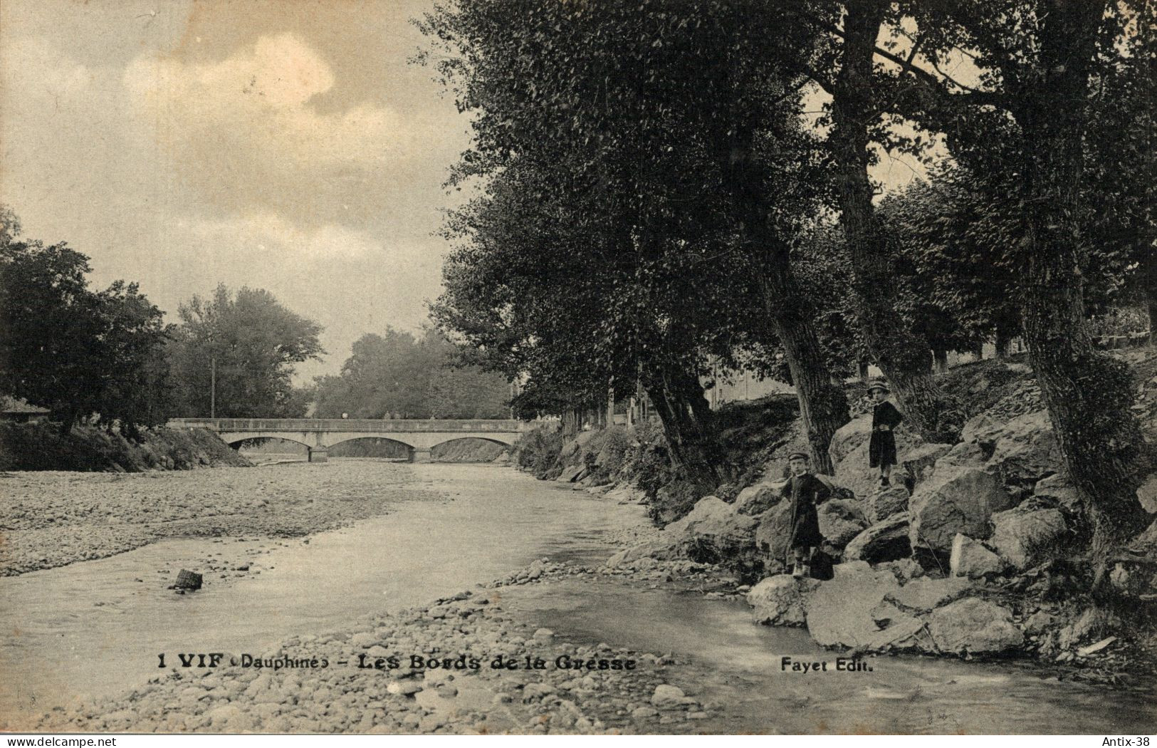 N45 - 38 - VIF - Isère - Les Bords De La Gresse - Vif