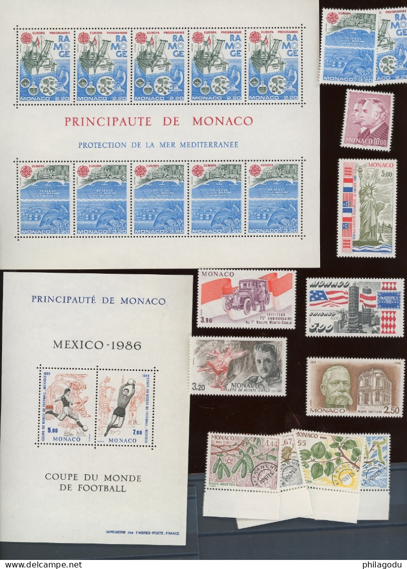 1986. Par Un Ou 2 De Chaque All Perfect **. Faciale. 355-FF. Net 120FF - Unused Stamps