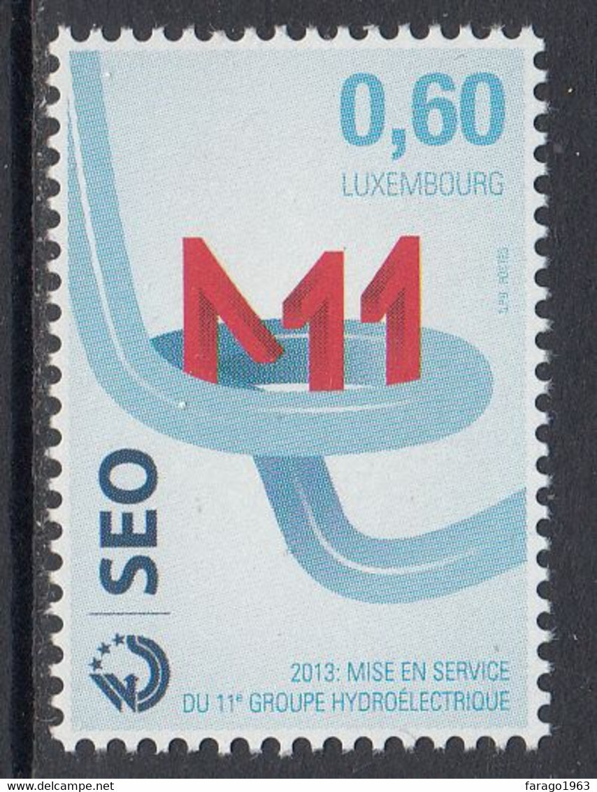 2013 Luxembourg Electricity Science  Complete Set Of 1 MNH @ BELOW FACE VALUE - Neufs