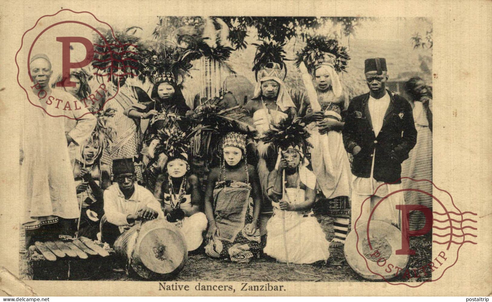 TANZANIA.  ZANZIBAR - NATIVE DANCERS - Tanzanie