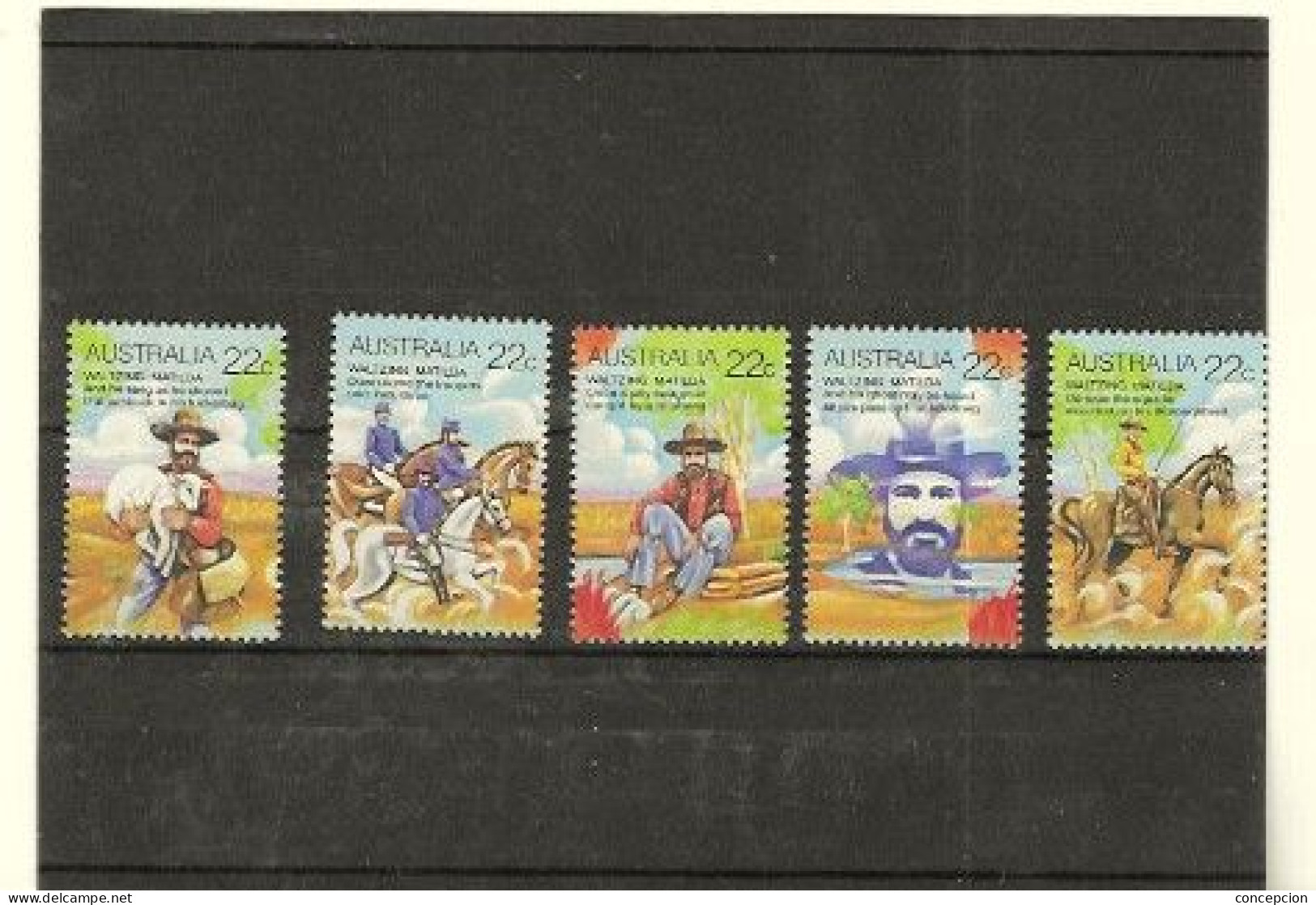 AUSTRALIA Nº 698 AL 702 - Mint Stamps