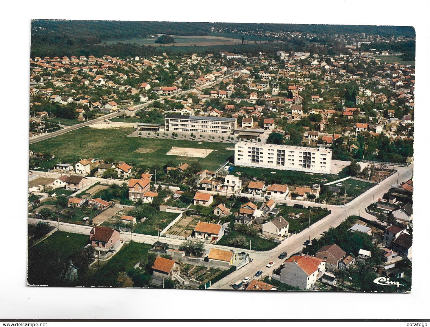 CPM DPT 77 PONTAULT COMBAULT, VUE AERIENNE SUR LE BOUQUET  En 1980! - Pontault Combault