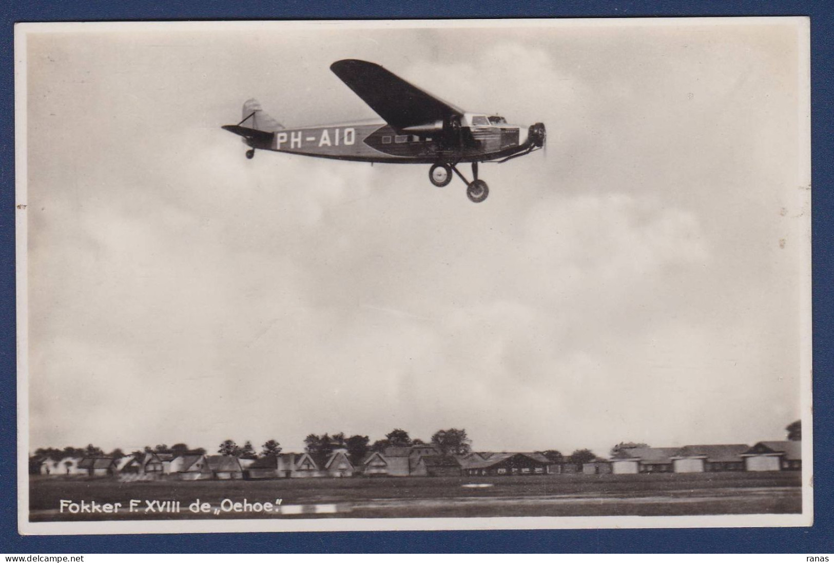 CPSM Aviation Fokker Voir Scan Du Dos - 1946-....: Moderne