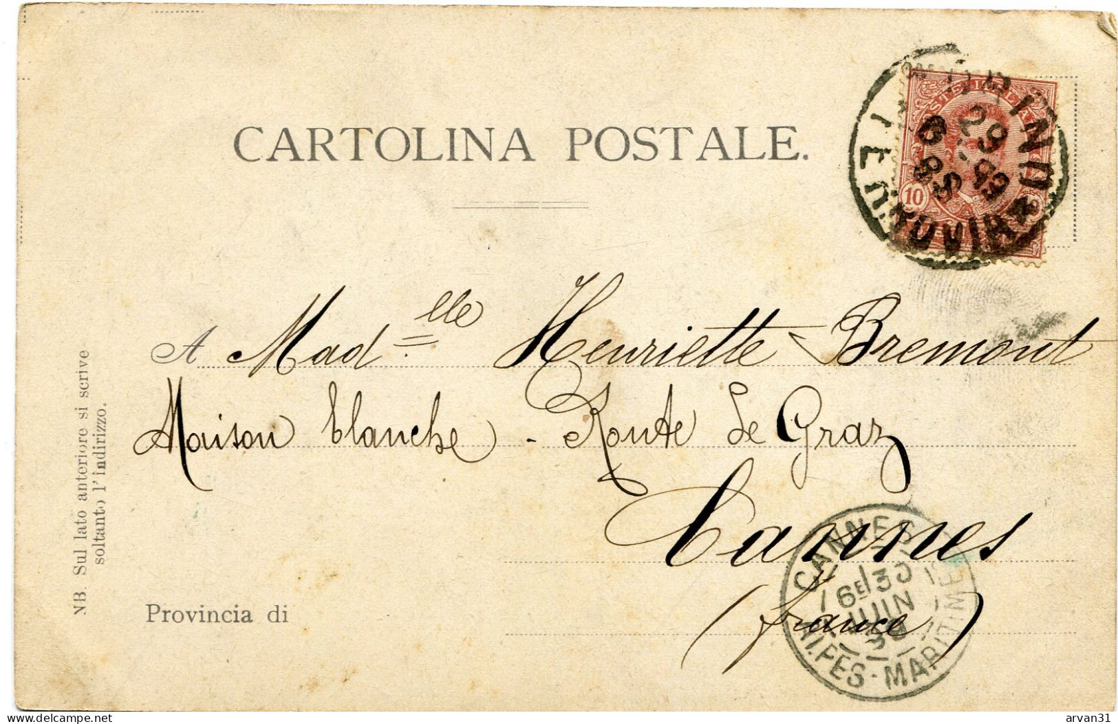 TORINO - RICORDO Di SUPERGA 1 - CARTOLINA PRECURSORE RARO Del 1899 - POSSIBILITÀ DI SCONTO E SPEDIZIONE GRATUITA - - Viste Panoramiche, Panorama