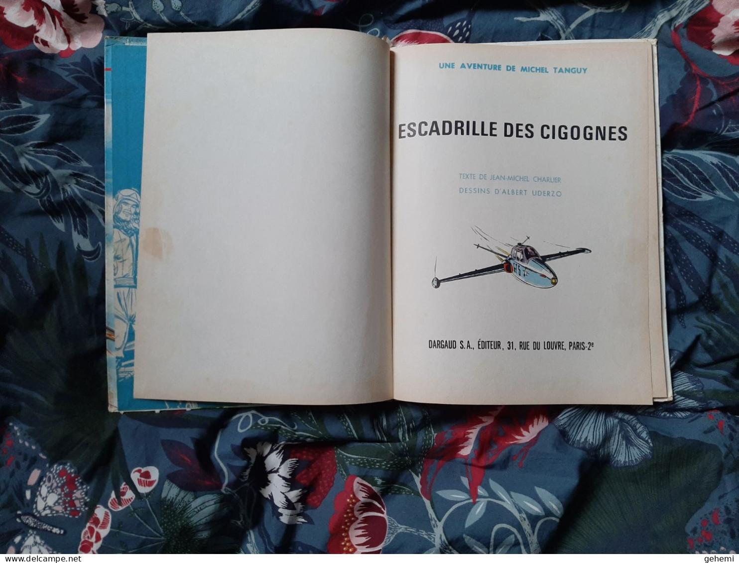 Tanguy et Laverdure : L'escadrille des cigognes édition originale française 1964