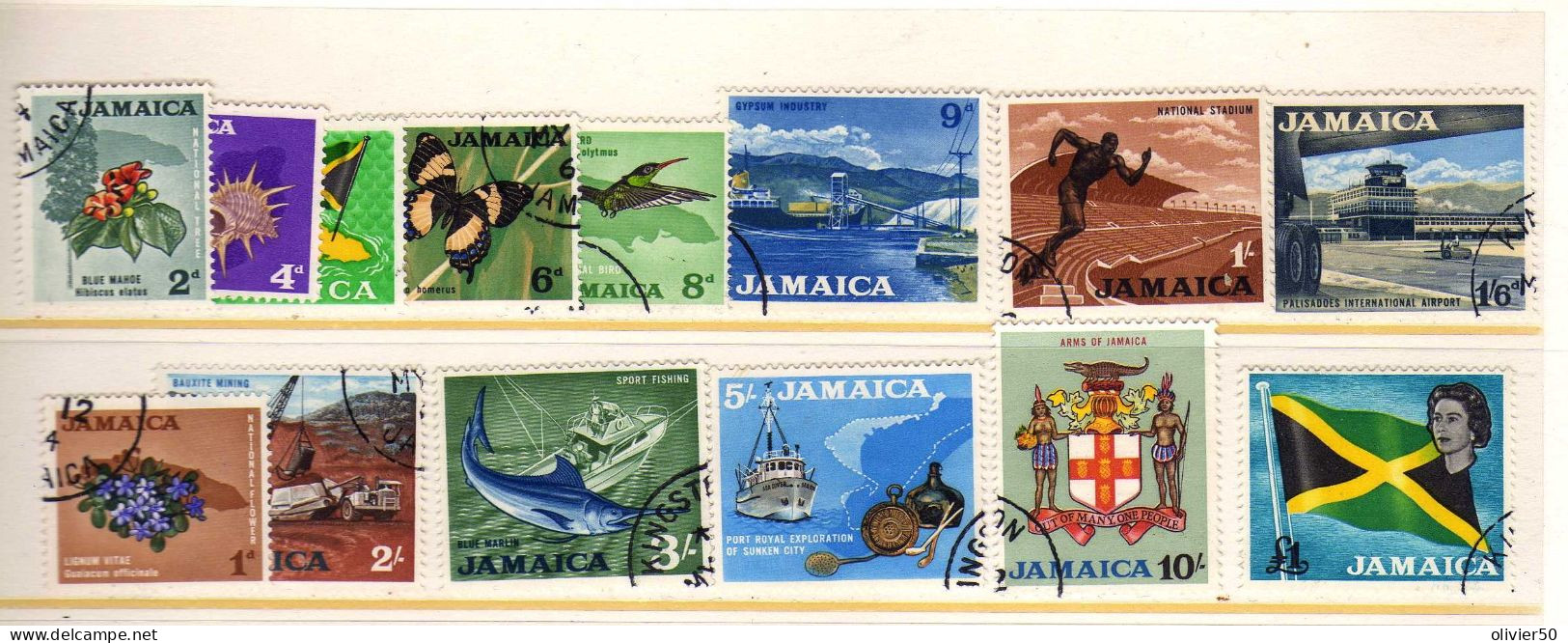 Jamaique -  (1964) _ Faune - Flore - Elizabeth II - Obliteres - Giamaica (1962-...)