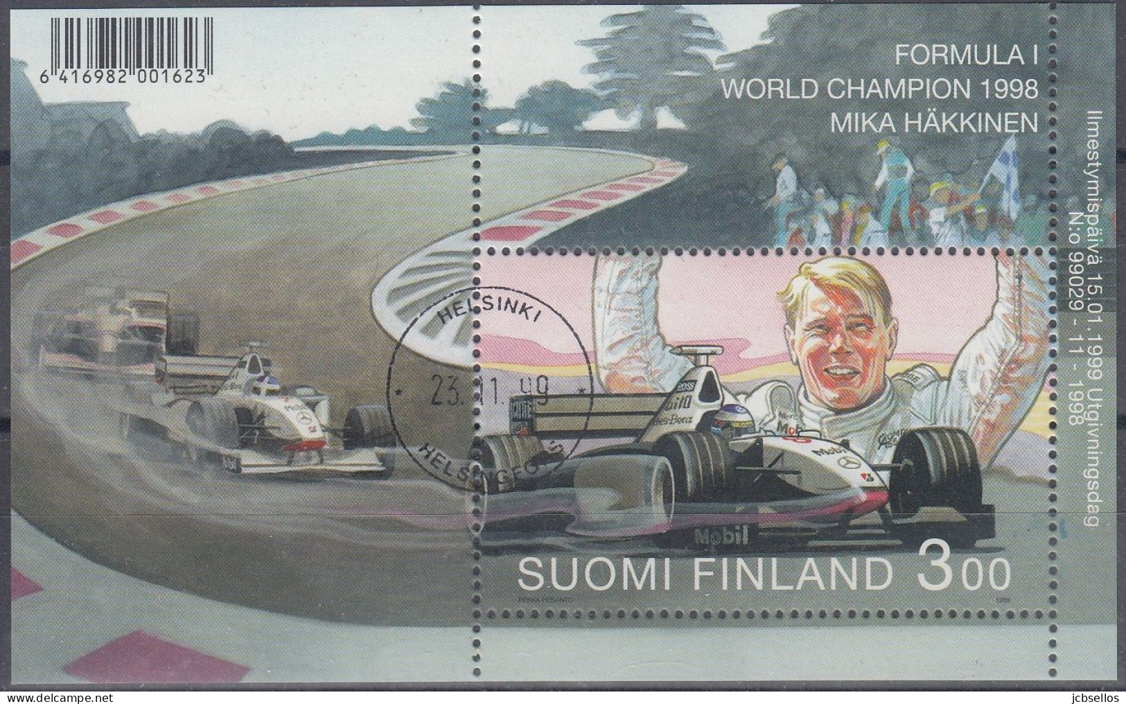 FINLANDIA 1999 Nº HB-20 USADO - Used Stamps