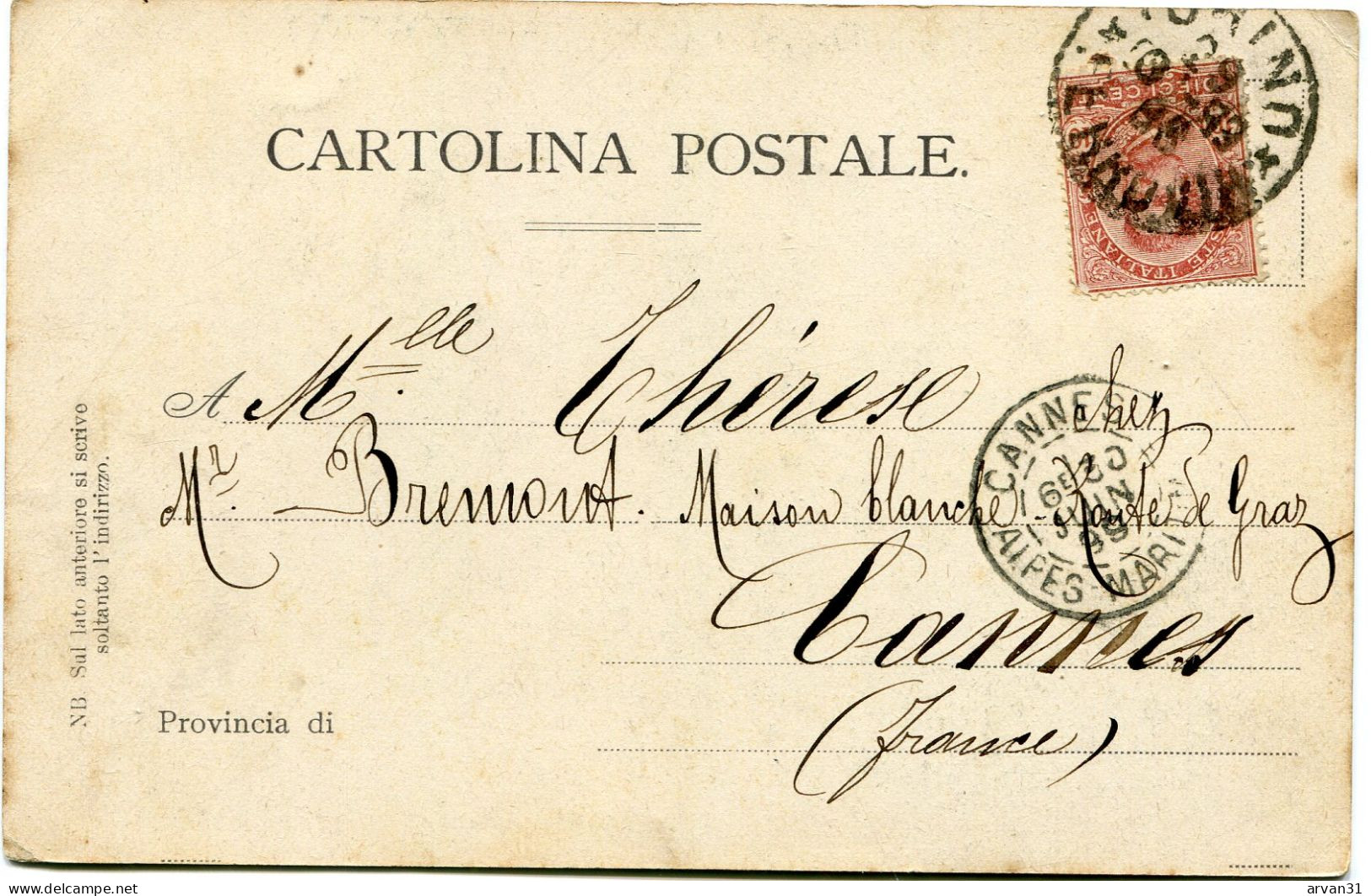 TORINO - RICORDO Di SUPERGA 5 - CARTOLINA PRECURSORE RARO Del 1899 - POSSIBILITÀ DI SCONTO E SPEDIZIONE GRATUITA - - Multi-vues, Vues Panoramiques