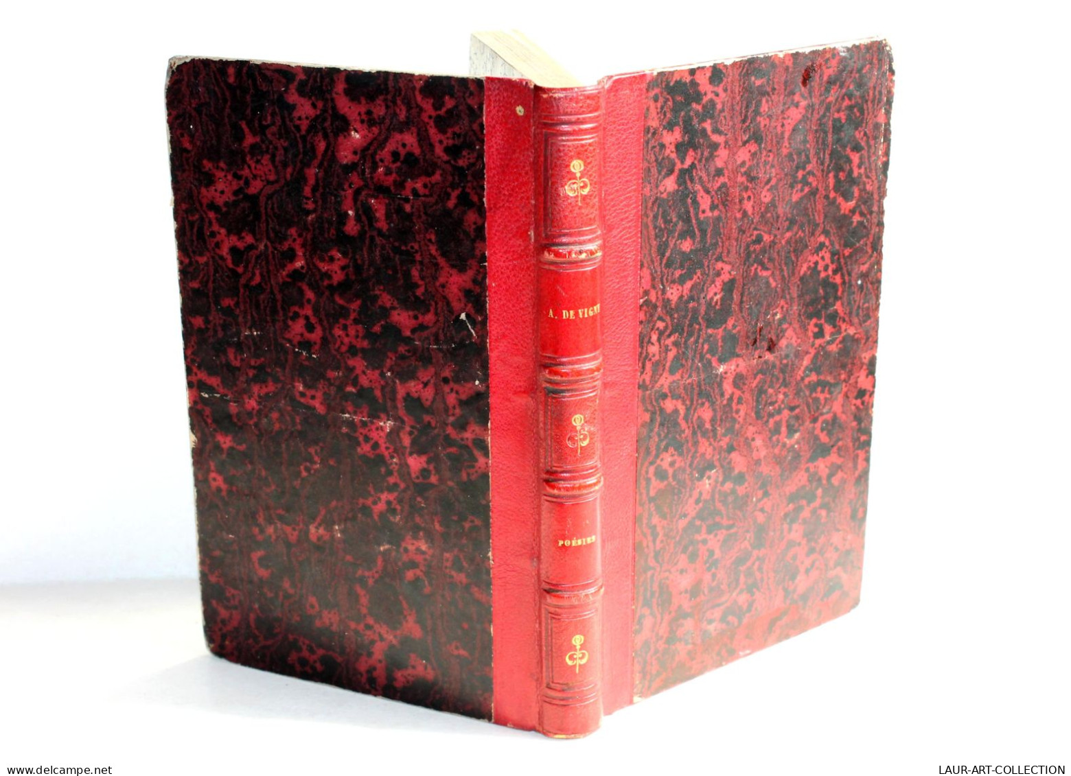 POESIES COMPLETES DU COMTE ALFRED DE VIGNY 6e EDITION 1852 CHARPENTIER / ANCIEN LIVRE FRANCAIS (1803.8) - French Authors