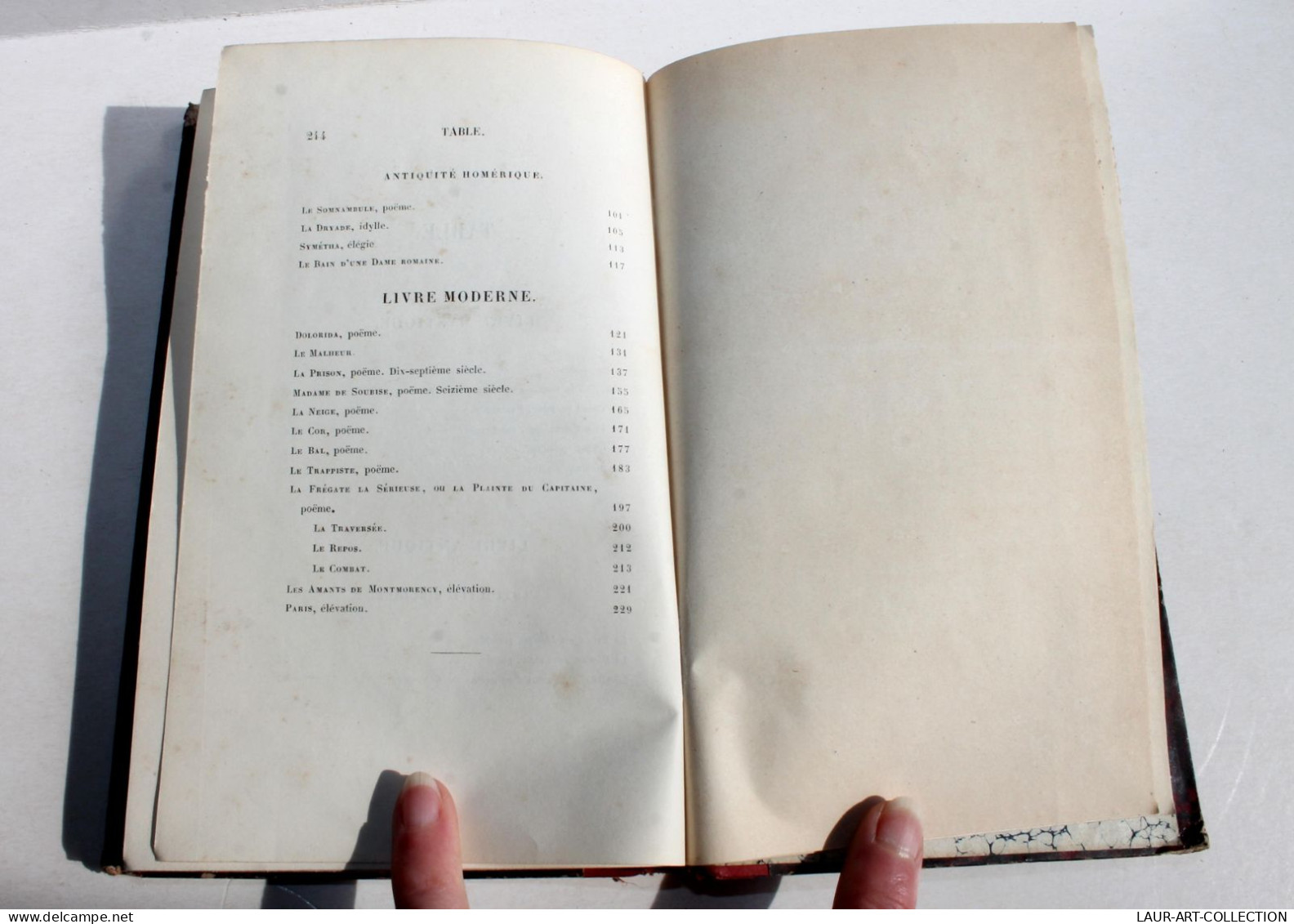 POESIES COMPLETES DU COMTE ALFRED DE VIGNY 6e EDITION 1852 CHARPENTIER / ANCIEN LIVRE FRANCAIS (1803.8) - Franse Schrijvers