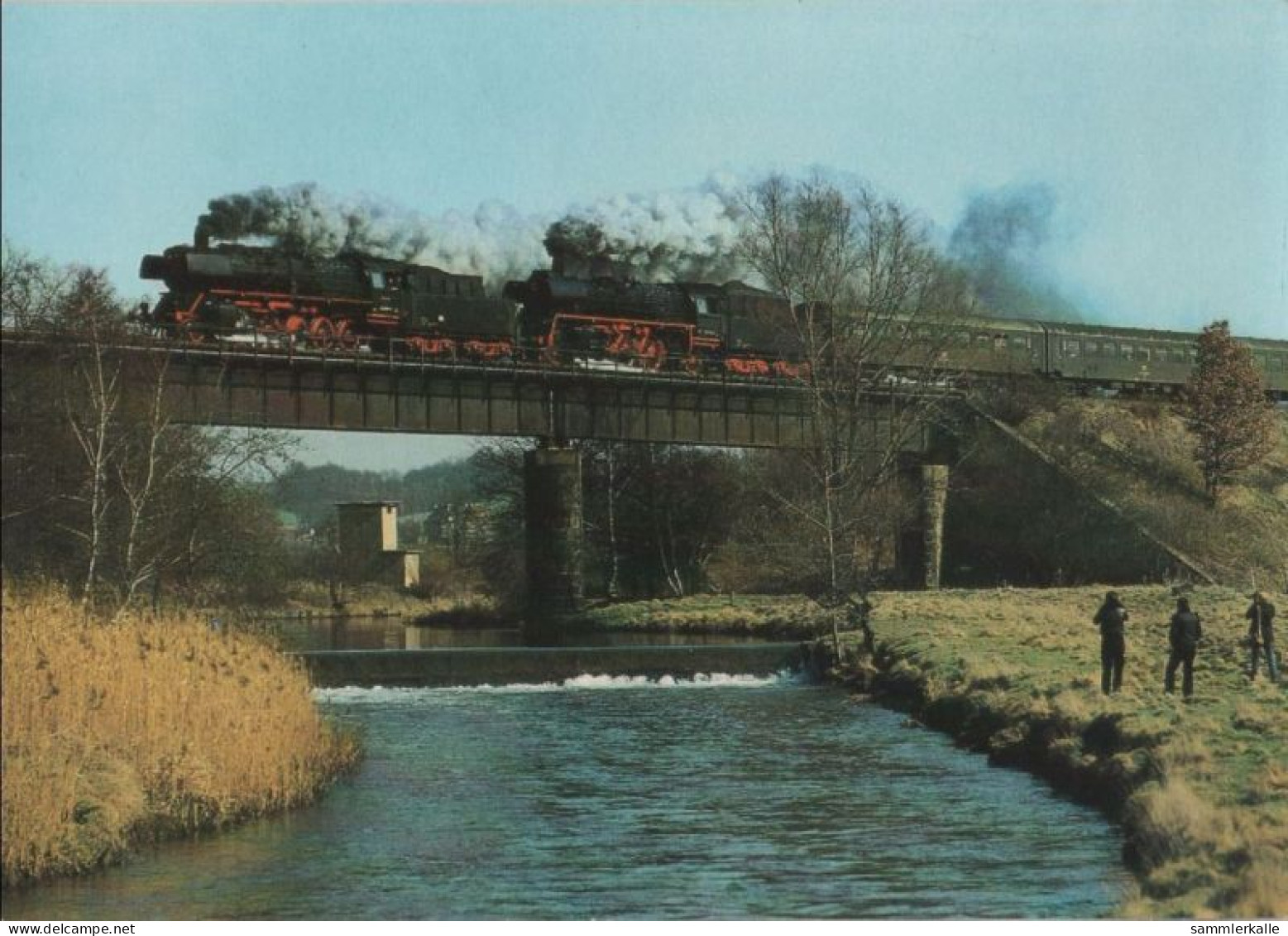 91747 - Nossen - Brücke über Die Freiberger Mulde - 1988 - Nossen