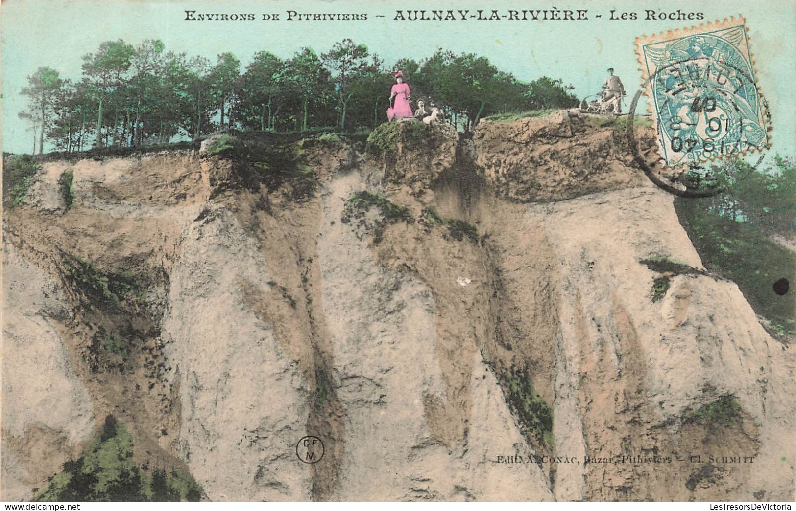 FRANCE - Environs De Pithiviers - Aulnay La Rivière - Les  Roches - Vue Générale - Carte Postale Ancienne - Pithiviers