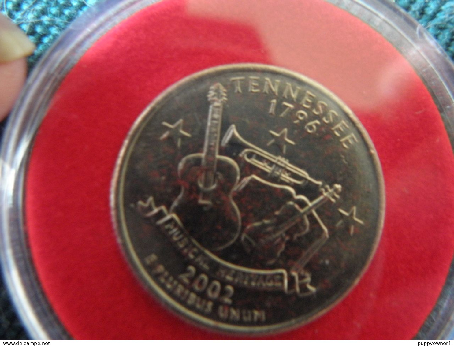 ELVIS PRELEY 25 CENT USA 2002 TENNESSEE  (UNC) - Autres – Amérique