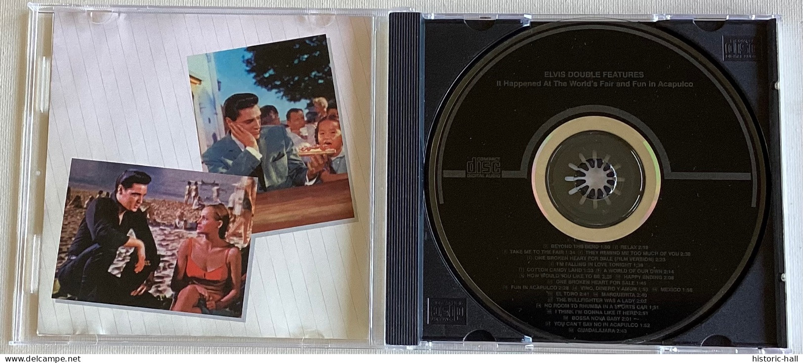 ELVIS PRESLEY - It Happenned At The World’ Fair / Fun In Acapulco - CD - 1963/? - Russian Press - Rock