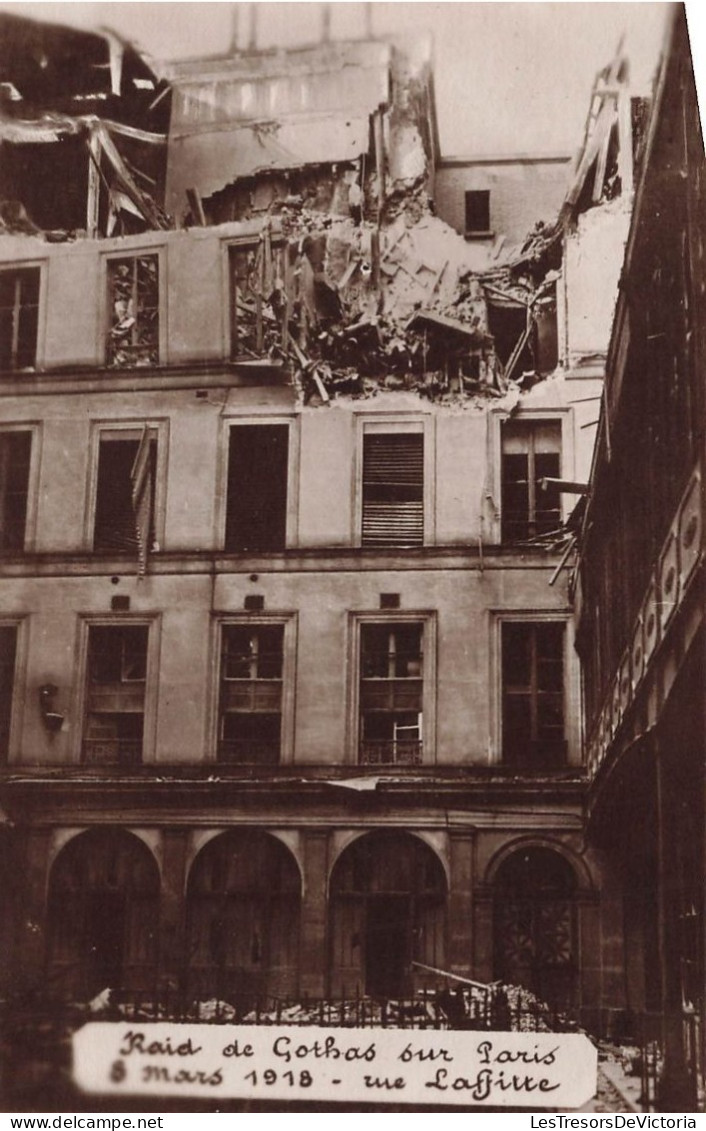 MILITARIA - Guerres - Raid De Gothas Sur Paris - 8 Mars 1918 - Carte Postale Ancienne - Andere Kriege