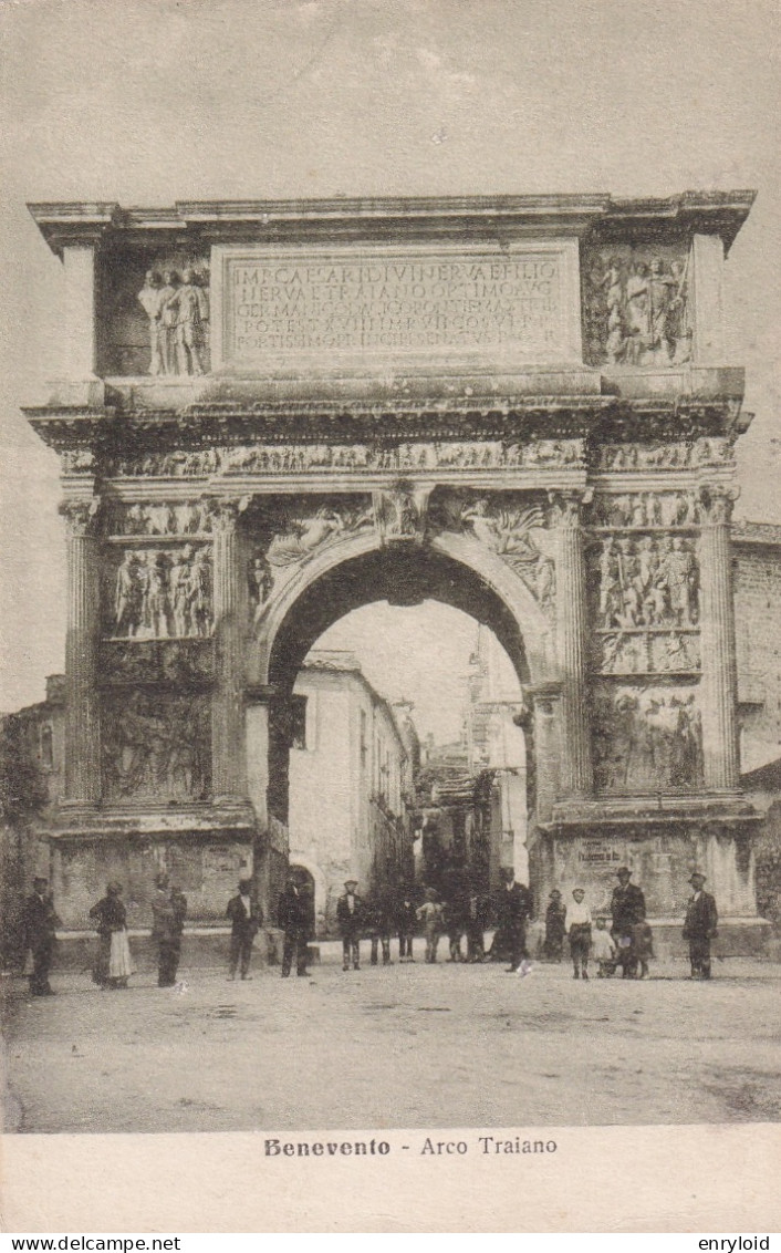 Benevento  Arco Troiano 1919 - Benevento