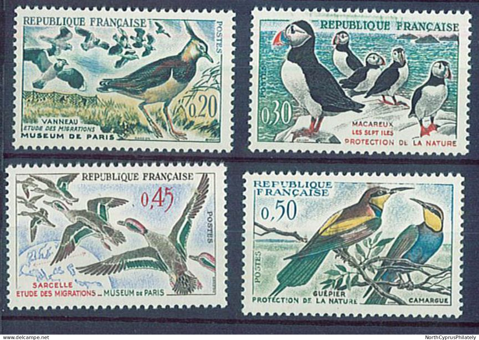 France Birds Marine , MNH - Marine Web-footed Birds